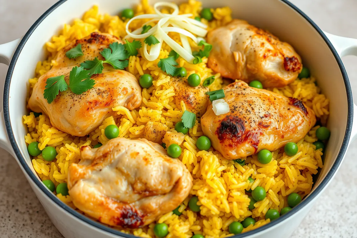 Chicken and Yellow Rice Recipe