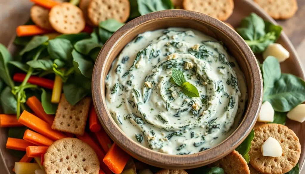 spinach artichoke dip without mayo