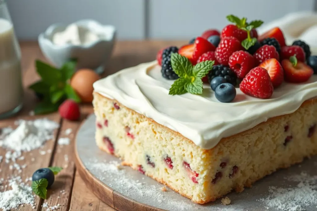 kefir sheet cake recipe