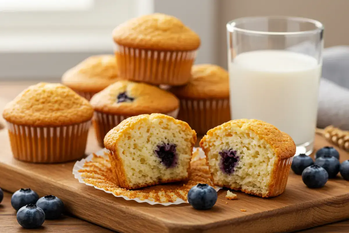 Can I use kefir instead of milk in muffins